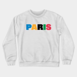 Paris Olympics Color Crewneck Sweatshirt